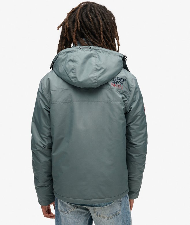 Hooded Mountain Windbreaker Jacket
