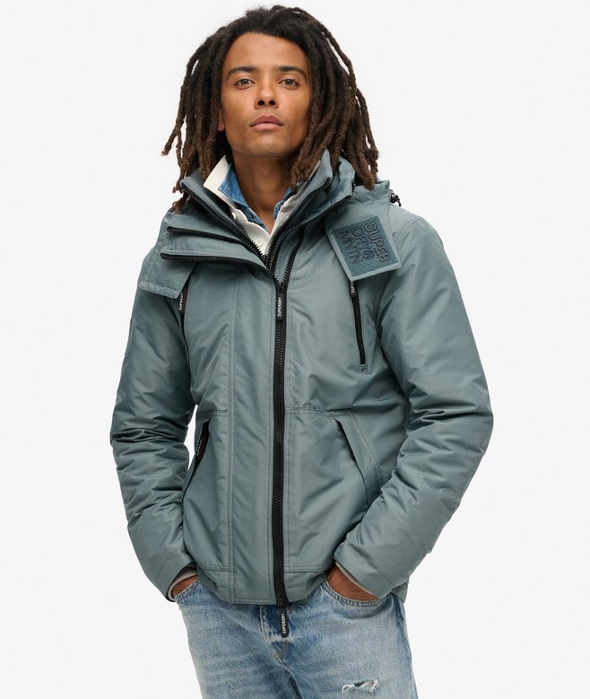 Hooded Mountain Windbreaker Jacket