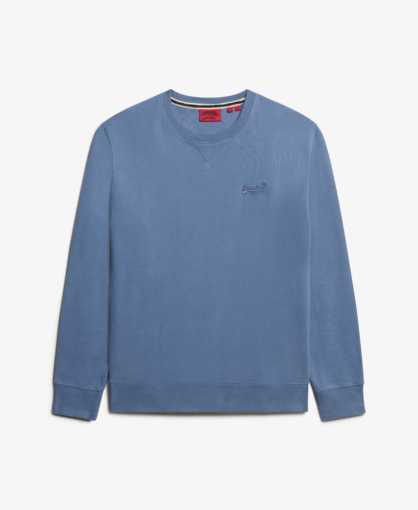 Superdry Essential Logo Crew Sweatshirt Mixte - Sweat Confortable Logo Iconique
