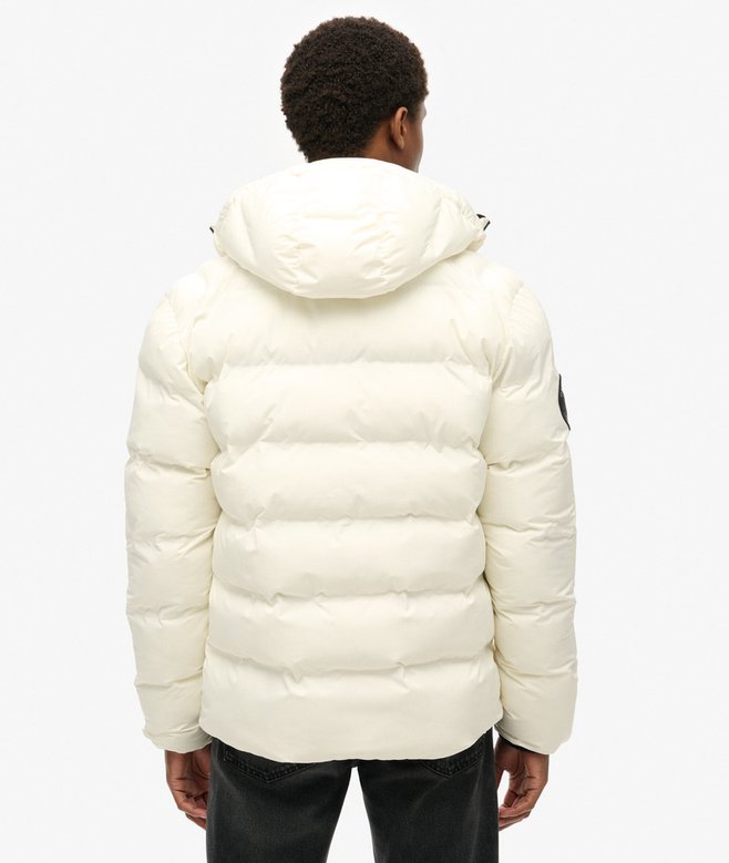 Hooded City Graphic Puffer Jacket