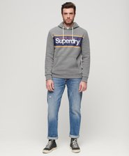 Core Logo Stripe Hoodie