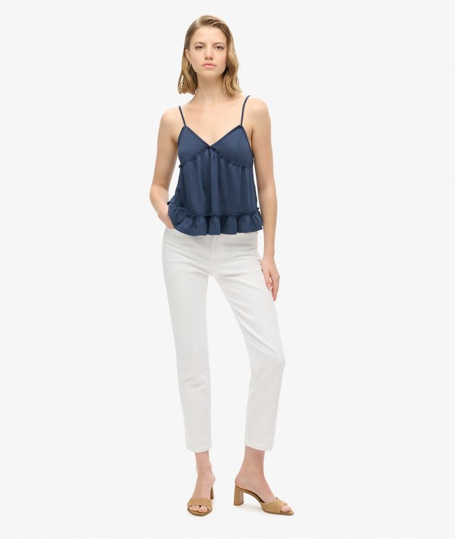 Tiered Jersey Cami Top