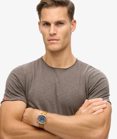 Raw Edge Slub T-shirt Image 3