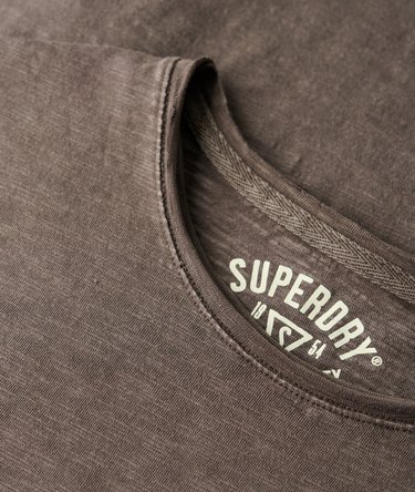 Raw Edge Slub T-shirt Image 5