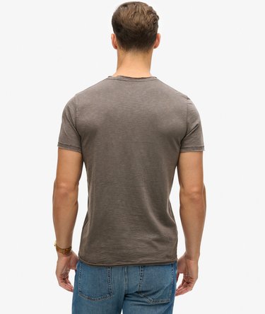 Raw Edge Slub T-shirt Image 4