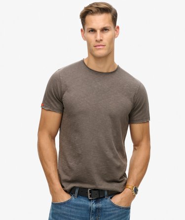 Raw Edge Slub T-shirt Image 1