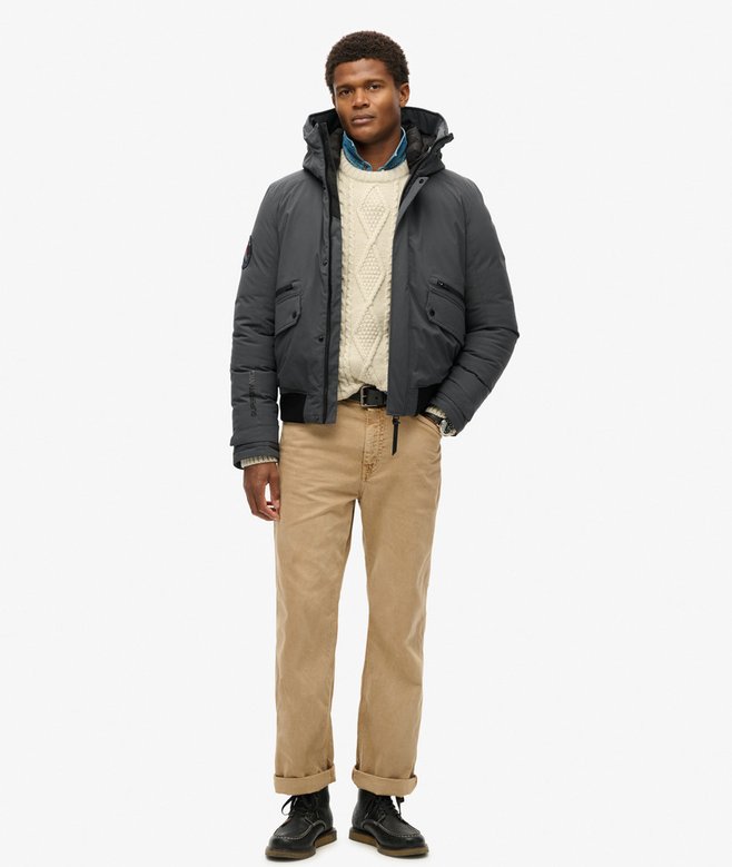 City Padded Bomber Jacket