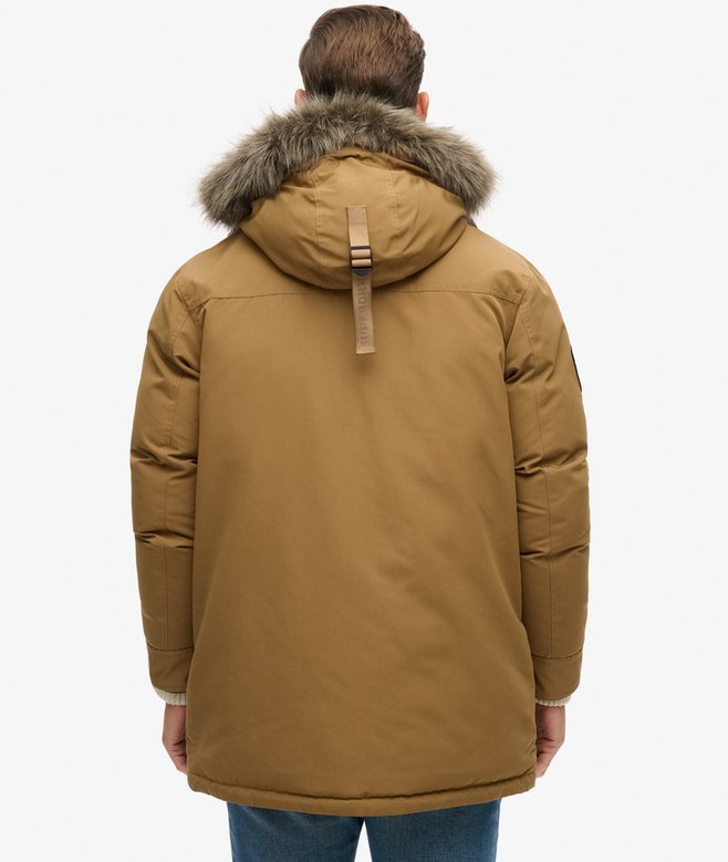 Parka Superdry Everest Expedition Pour Homme - Taille XL Orange - Occasion En Parfait état