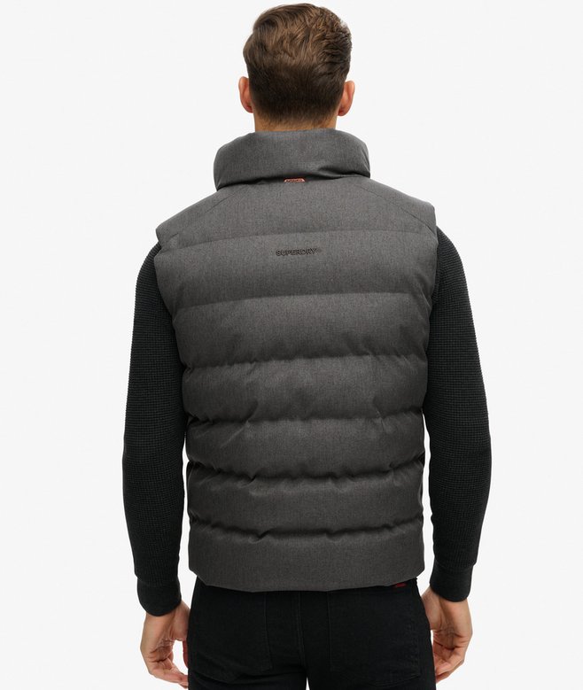Sports Puffer Tweed Gilet
