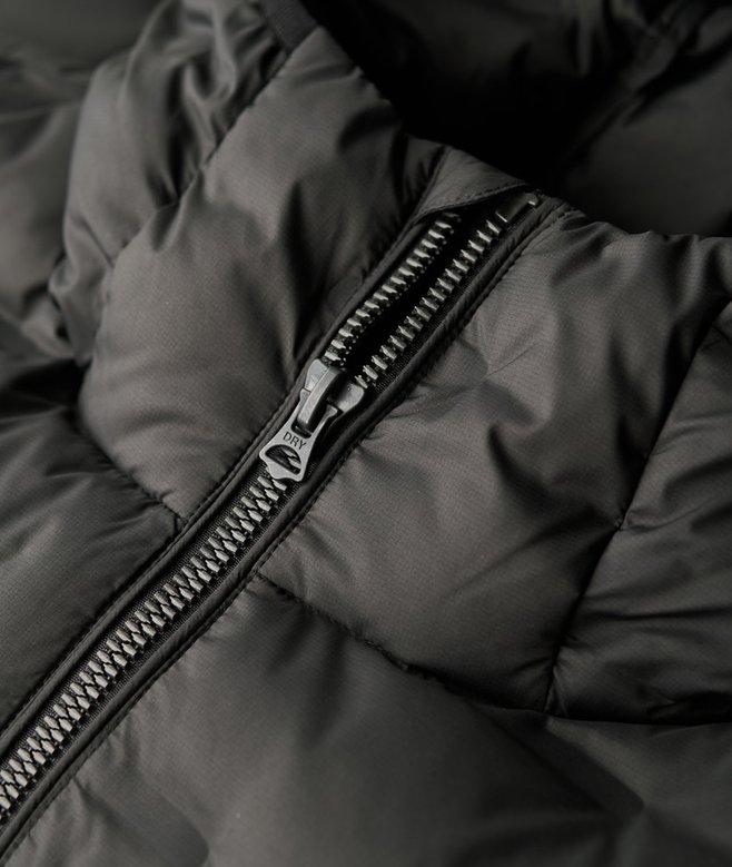 Hooded Quilted Puffer Coat