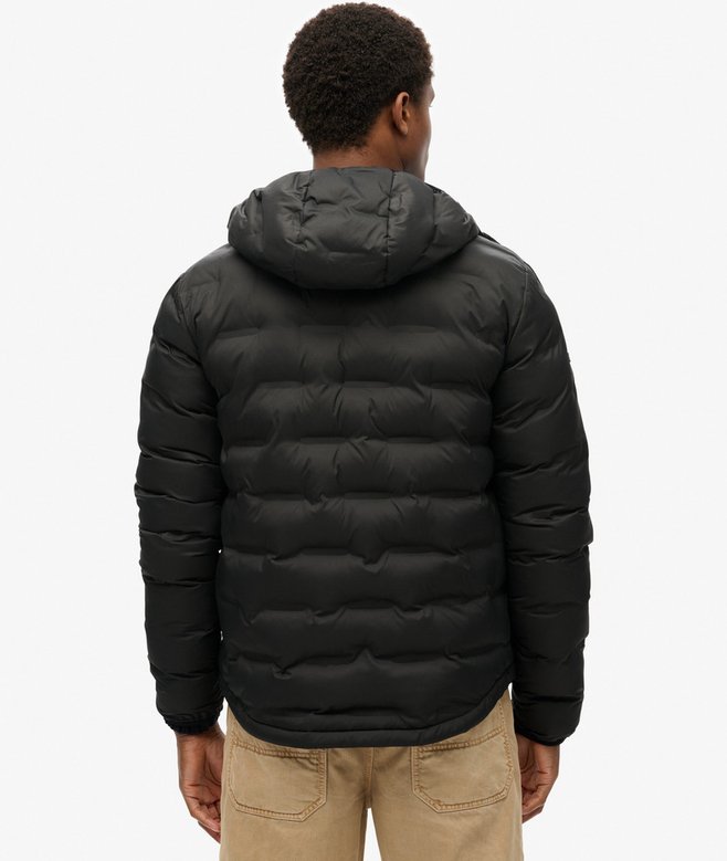 Hooded Quilted Puffer Coat