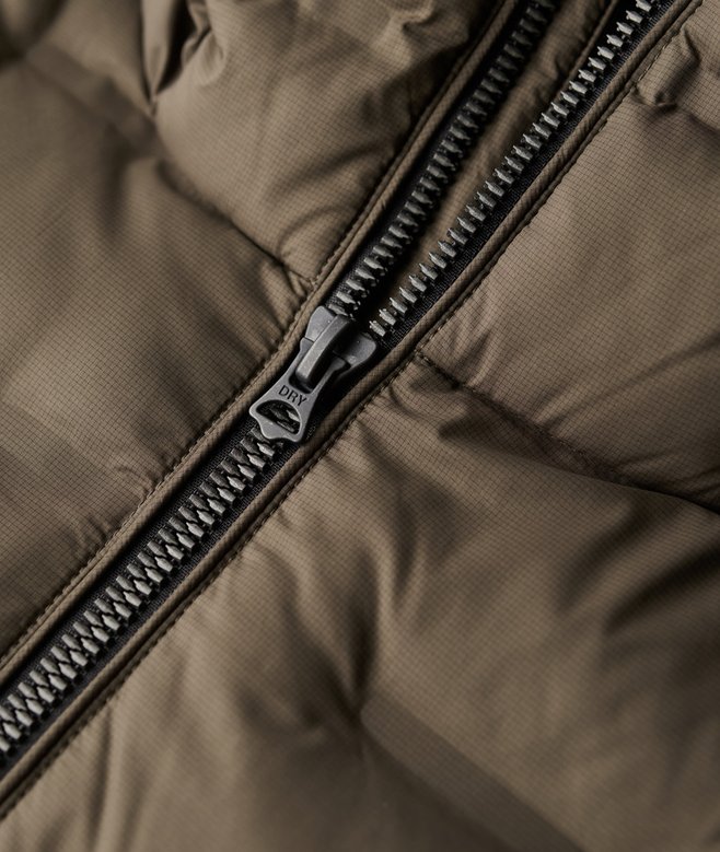 Hooded Quilted Puffer Coat