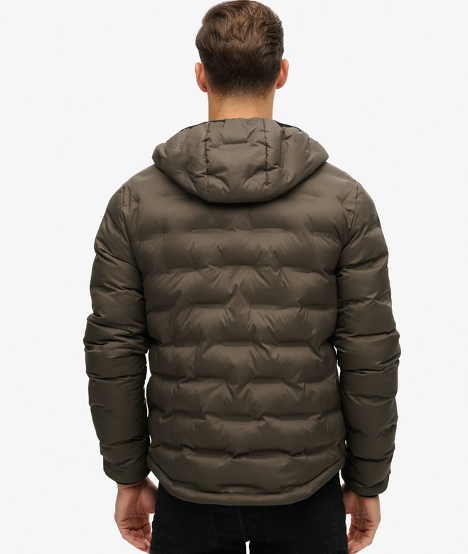 Hooded Quilted Puffer Coat