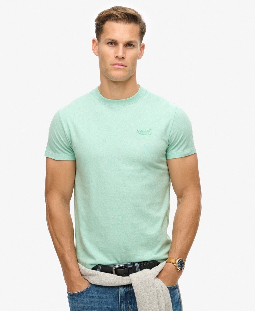 Tシャツ・カットソー SATUR Classic Logo Short Sleeve T-Shirt Cream Mint UB611187W___A0P_065a6a57-f580-