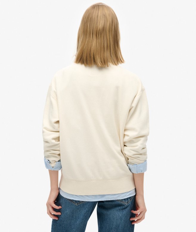 Travel Souvenir Loose Crew Sweatshirt