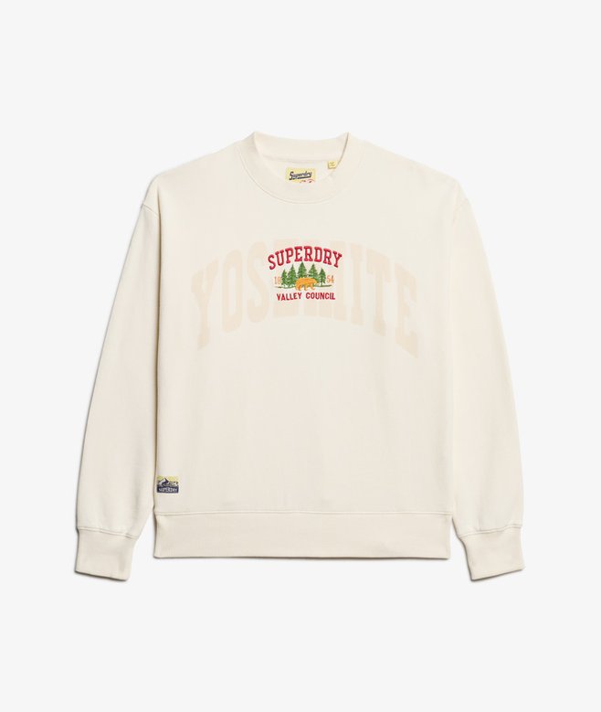 Travel Souvenir Loose Crew Sweatshirt