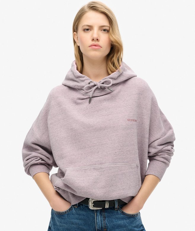 Essential Logo Overdyed Hoodie