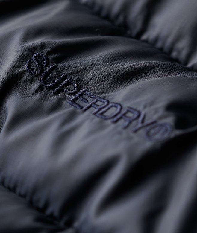 Hooded Fuji Quilted Padded Jacket