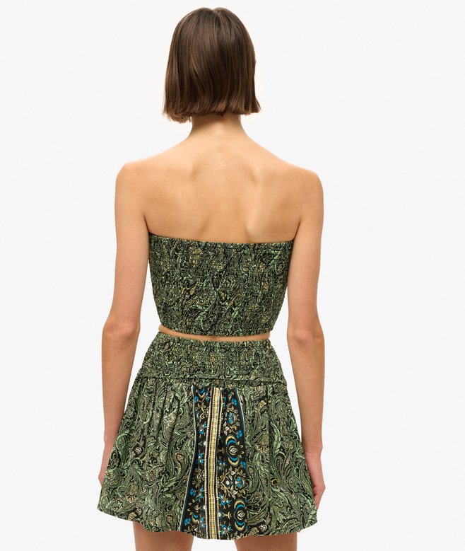 Paisley Print Bandeau Top
