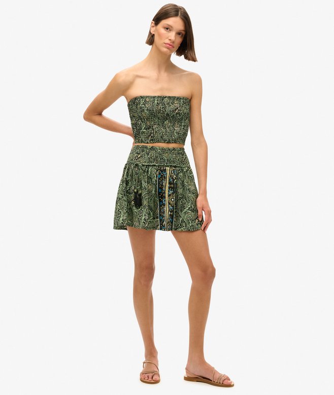 Paisley Print Bandeau Top