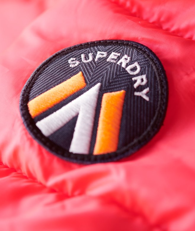 Hooded Fuji Quilted Padded Jacket
