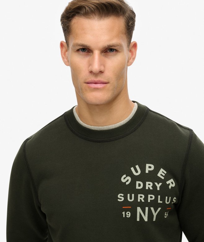 Surplus Graphic Crew Sweatshirt