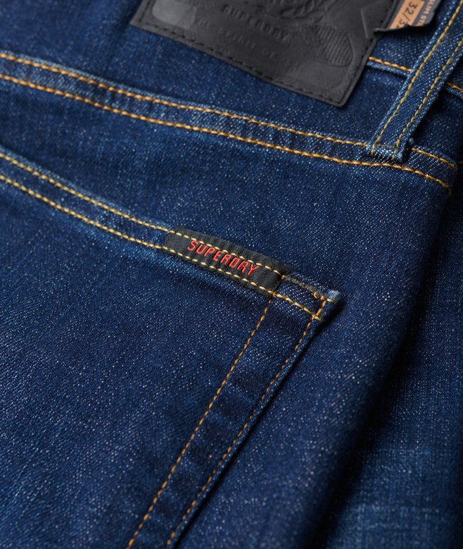 Organic Cotton Vintage Slim Straight Jeans