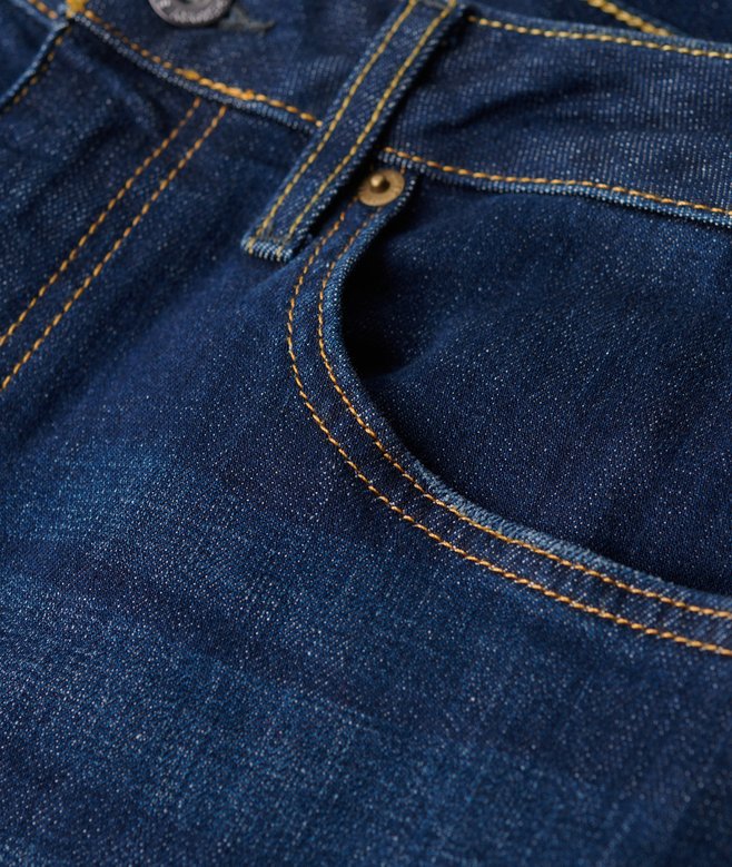 Organic Cotton Vintage Slim Straight Jeans