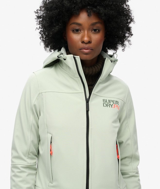 Hooded Soft Shell Trekker Jacket