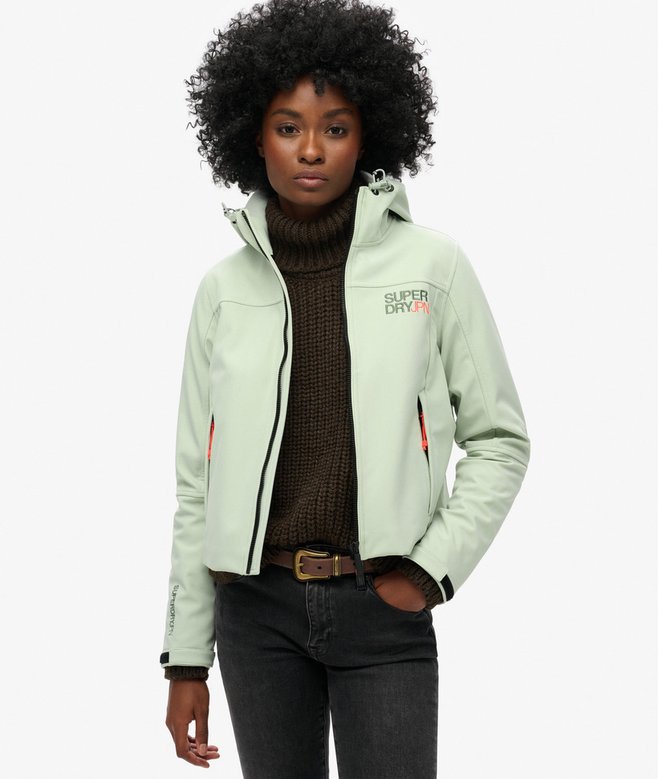 Hooded Soft Shell Trekker Jacket