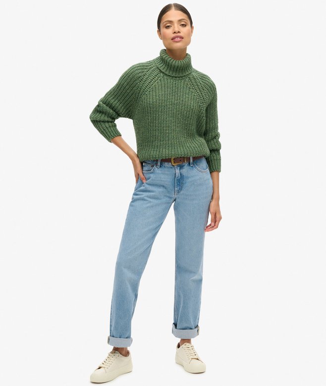 Slouchy Stitch Roll Neck Knit (26) 4.7 out of 5 stars, 26 reviews More Colours Available Price £24.99 Price reduced from £49.99 to You Save 50%