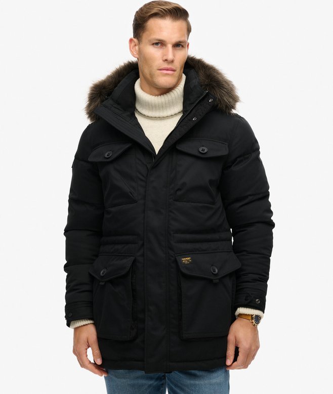 Chinook Faux Fur Parka Coat