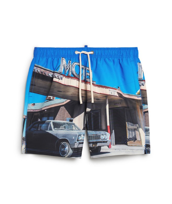Photographic 17-inch Recycled Swim Shorts More Colours Available Price £22.49 Price reduced from £44.99 to You Save 50%