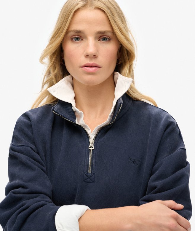 Essential Half Zip Sweatshirt (1) 5 out of 5 stars, 1 reviews More Colours Available Price £27.49 Price reduced from £54.99 to You Save 50%