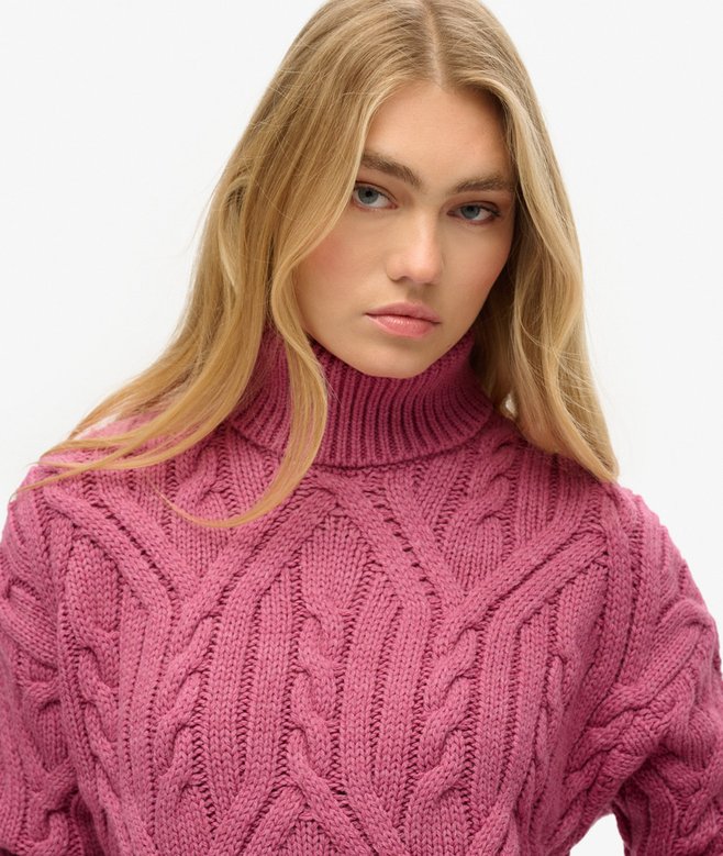 Twist Cable Knit Polo Neck Jumper (4) 4.8 out of 5 stars, 4 reviews More Colours Available Price £45.49 Price reduced from £64.99 to You Save 30%