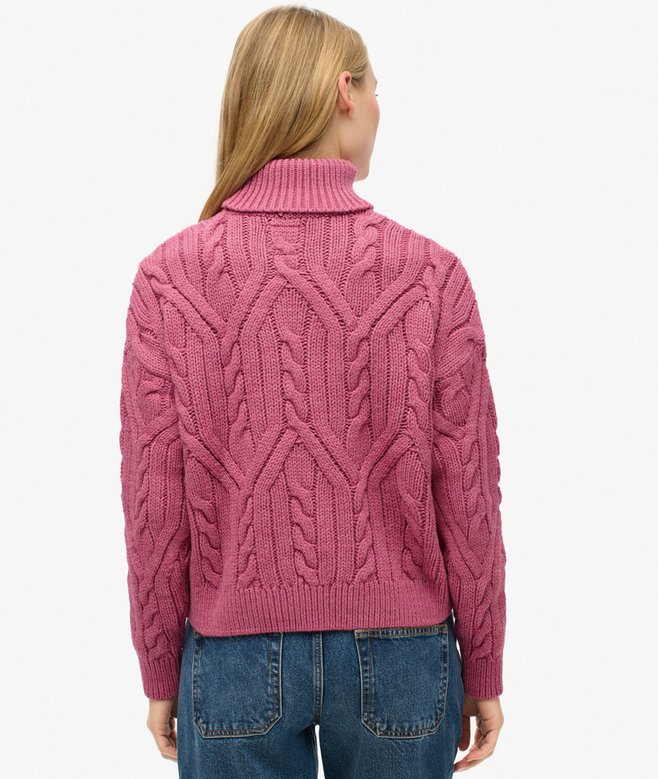 Twist Cable Knit Polo Neck Jumper (4) 4.8 out of 5 stars, 4 reviews More Colours Available Price £45.49 Price reduced from £64.99 to You Save 30%