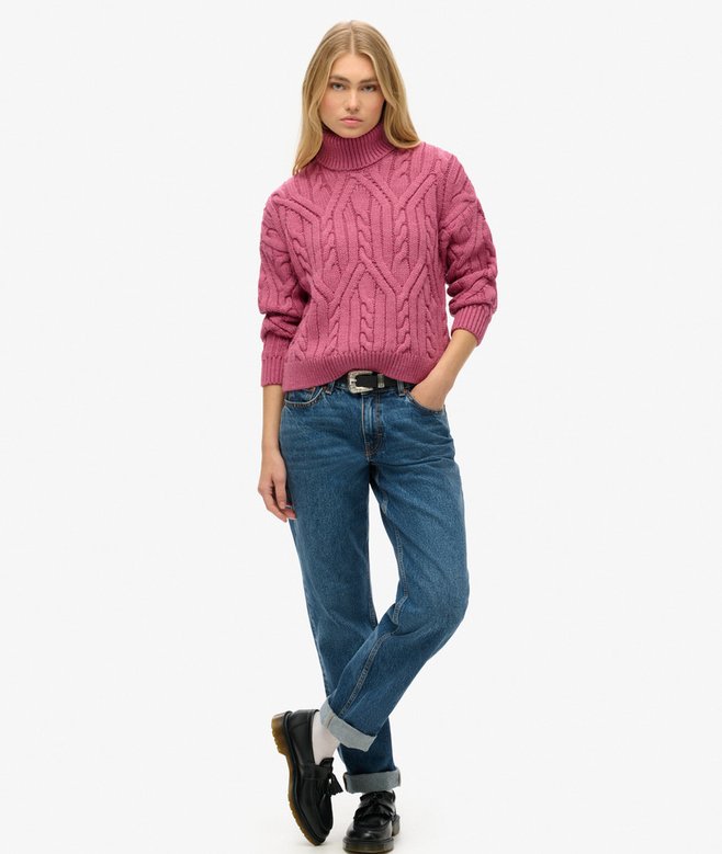 Twist Cable Knit Polo Neck Jumper (4) 4.8 out of 5 stars, 4 reviews More Colours Available Price £45.49 Price reduced from £64.99 to You Save 30%