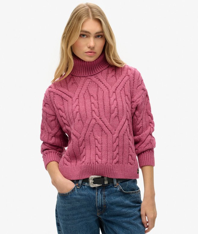 Twist Cable Knit Polo Neck Jumper (4) 4.8 out of 5 stars, 4 reviews More Colours Available Price £45.49 Price reduced from £64.99 to You Save 30%
