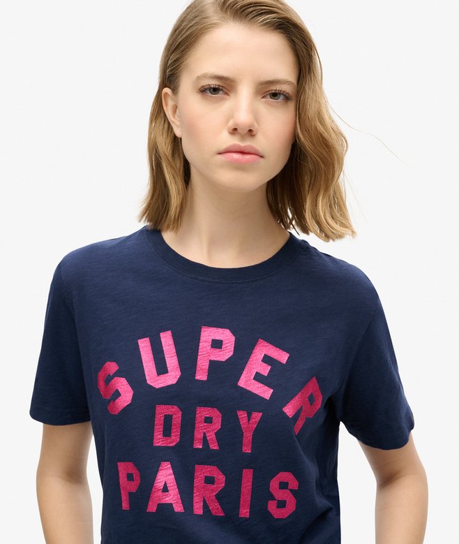 Glitter Logo Relaxed T-Shirt