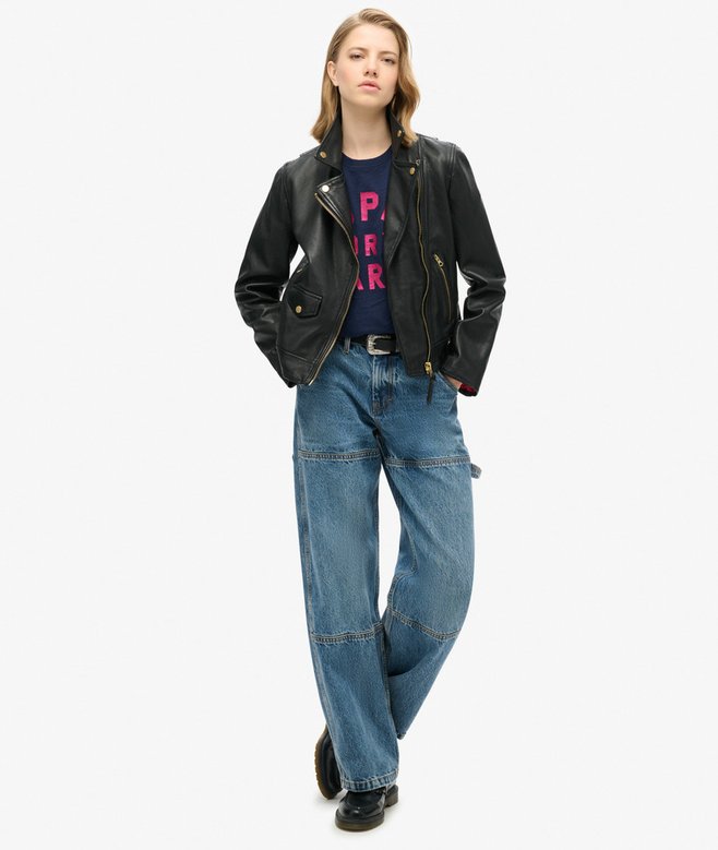 Glitter Logo Relaxed T-Shirt