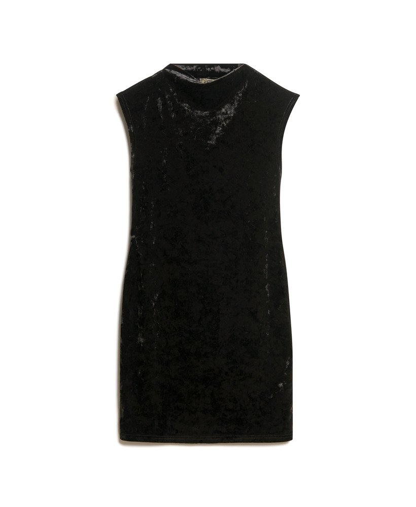Velvet Bodycon Tank Dress main image 1