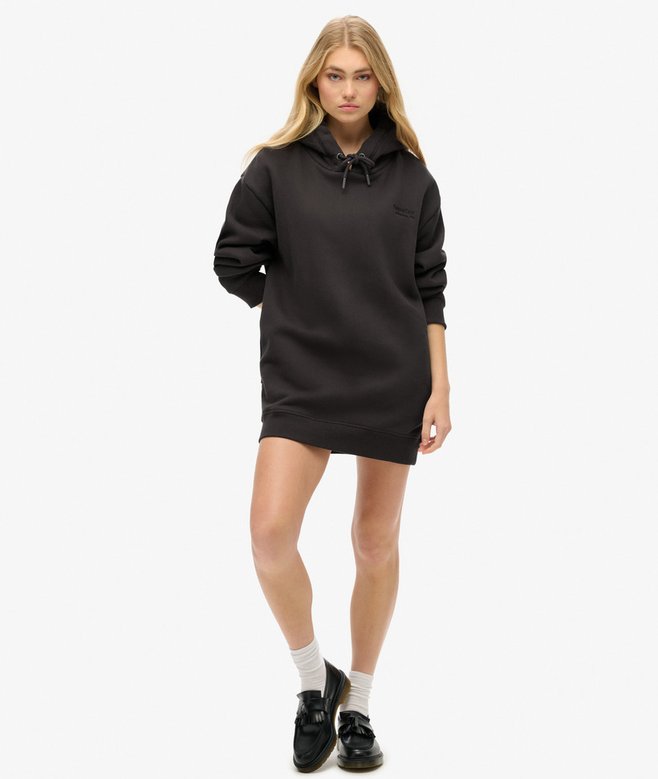 Essential Hoodie Dress More Colours Available Price £27.49 Price reduced from £54.99 to You Save 50%
