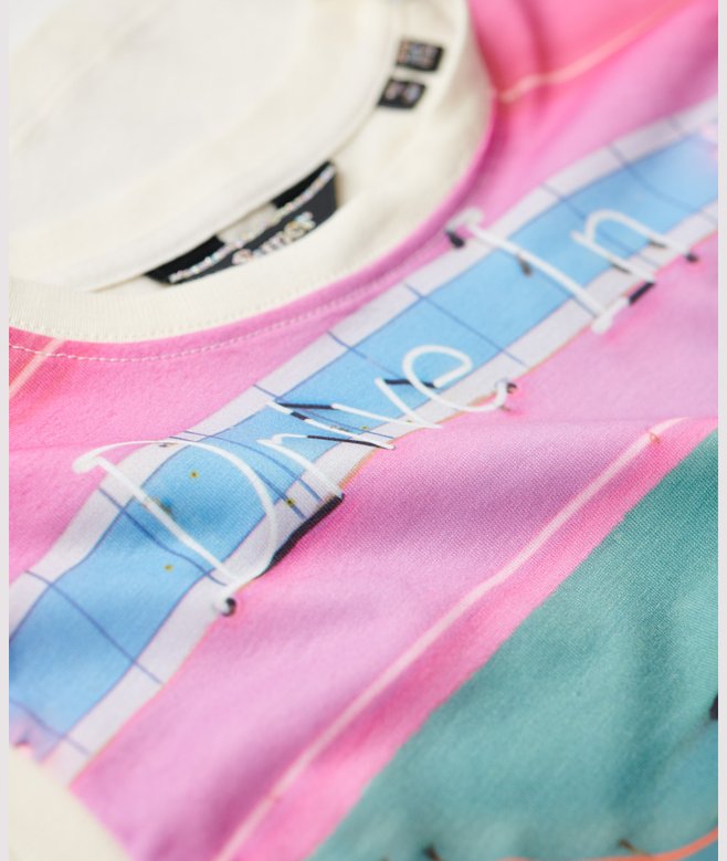 Sub Print Vest Top