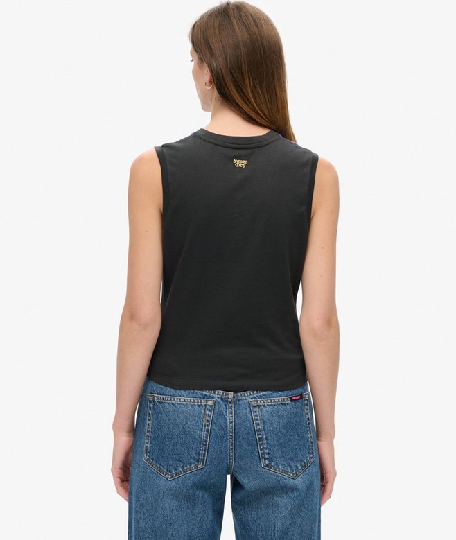 Sub Print Vest Top