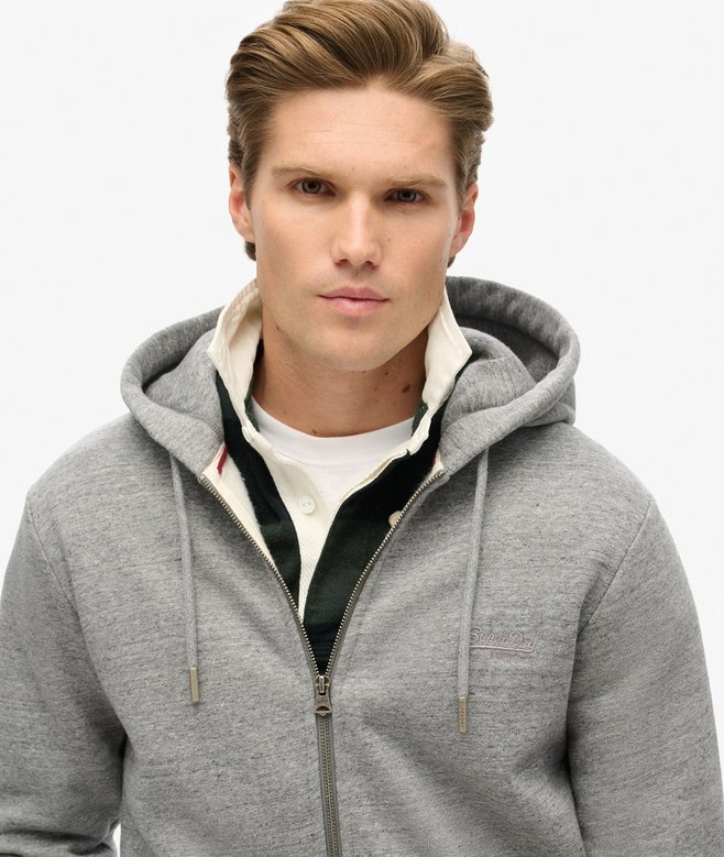 Essential Logo Zip Hoodie