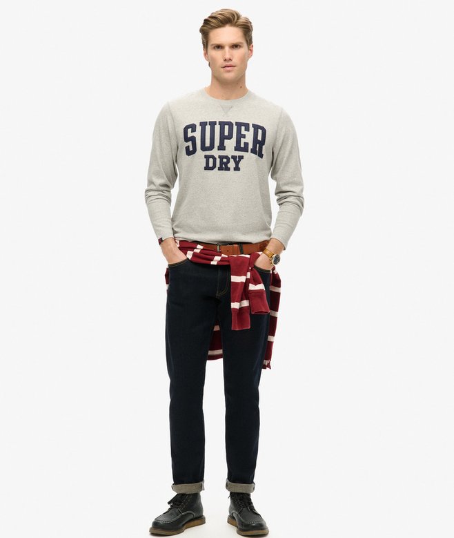 Vintage Athletic Long Sleeve Top