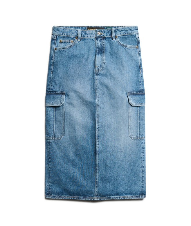 Denim Cargo Pocket Midi Skirt (2) 5 out of 5 stars, 2 reviews More Colours Available Price £32.49 Price reduced from £64.99 to You Save 50%