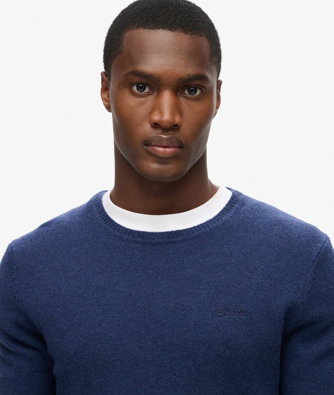 Essential Slim Fit Crew Jumper