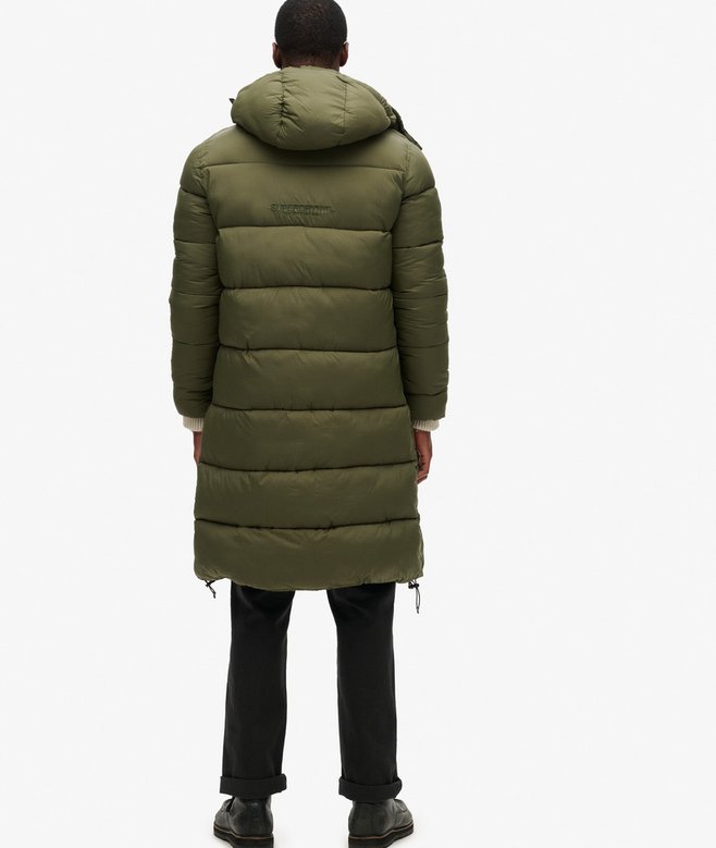 Ripstop Longline Puffer Coat