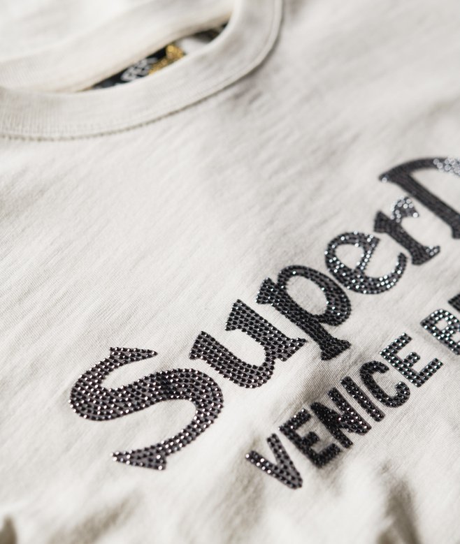 Metallic Venue Relaxed T-Shirt